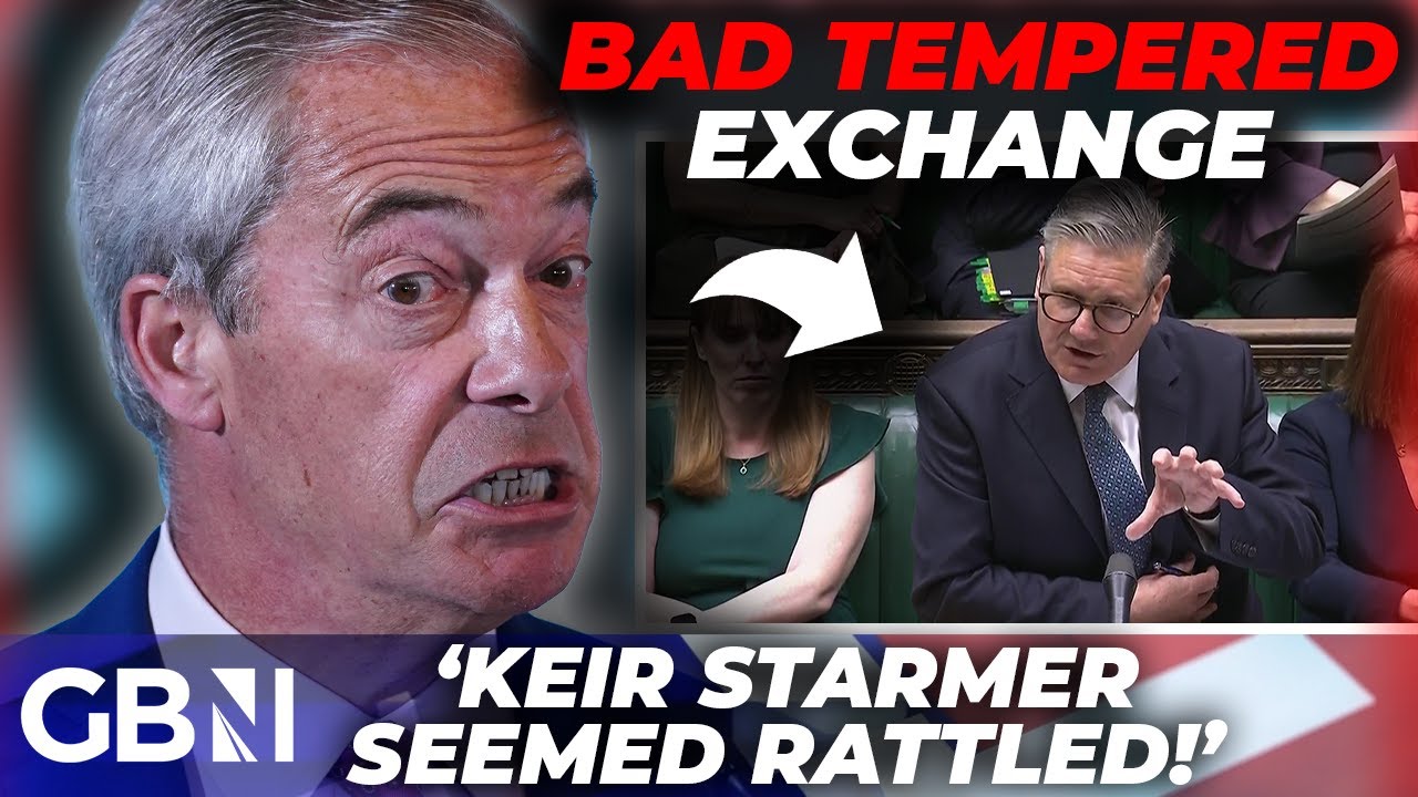 ‘Keir Starmer RATTLED’ in ‘BAD TEMPERED’ Nigel Farage Exchange As Migrant Crisis Intensifies | PMQs ‘Keir Starmer RATTLED’ in ‘BAD TEMPERED’ Nigel Farage Exchange As Migrant Crisis Intensifies | PMQs