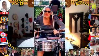 HASTA QUE  SE  ROMPA EL CUERO  INVITADA  ZAYRA POLA  CANTANTE  Y PERCUSIONISTA