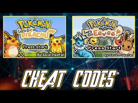 Pokemon Let S Go Pikachu Gba Cheat Codes 07 21