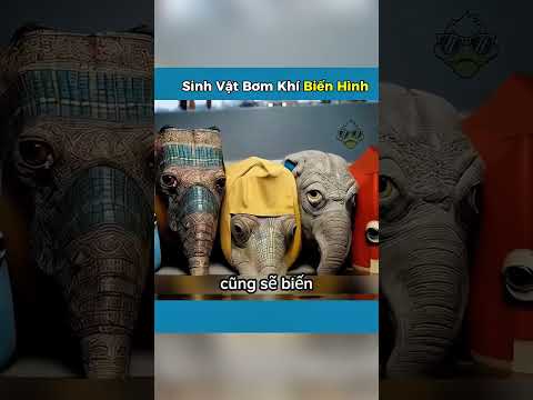Sinh Vật Bơm Khí Biến Hình Khi Gặp Nguy Hiểm 🎈🐘🐶🐔#shorts #reviewphim