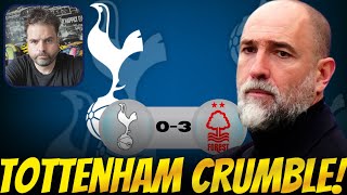 Spurs Crumble In The Biggest Game For Years - Tudor Grief May Offer An Exit Solution @barnabyslater_