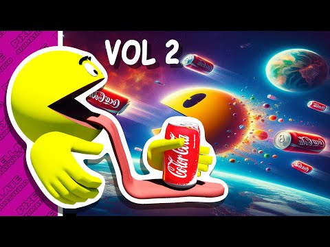 🥤Pac-Man and Drinks Compilation  Vol.2 🥤🥤🥤🧃🧃🧃 #pacman #funny #memes