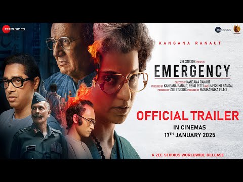 Emergency - Official Trailer 2 | Kangana Ranaut, Anupam K, Shreyas T, Milind S | In Cinemas 17th JAN