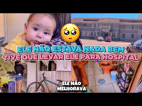 ERA PRA SER UM VLOG 🥺 TIVE QUE LEVAR PARA O HOSPITAL // AS PESSOAS SÓ SABEM CRITICAR ‼️