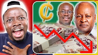 Ghana Cedis is going down AGAIN; What Happened? where is Ato Forson?