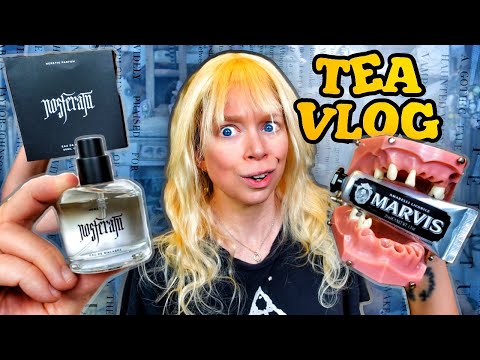 TEA VLOG November/Fall! (Vampire Perfume, Pudding Hair Dye, Designer Toothpaste?)