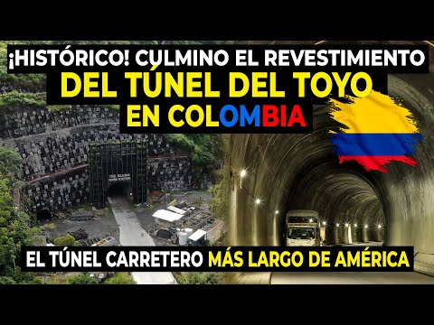 ¡Histórico! Culmino el Revestimiento del Túnel del Toyo | El Túnel Carretero más Largo de América