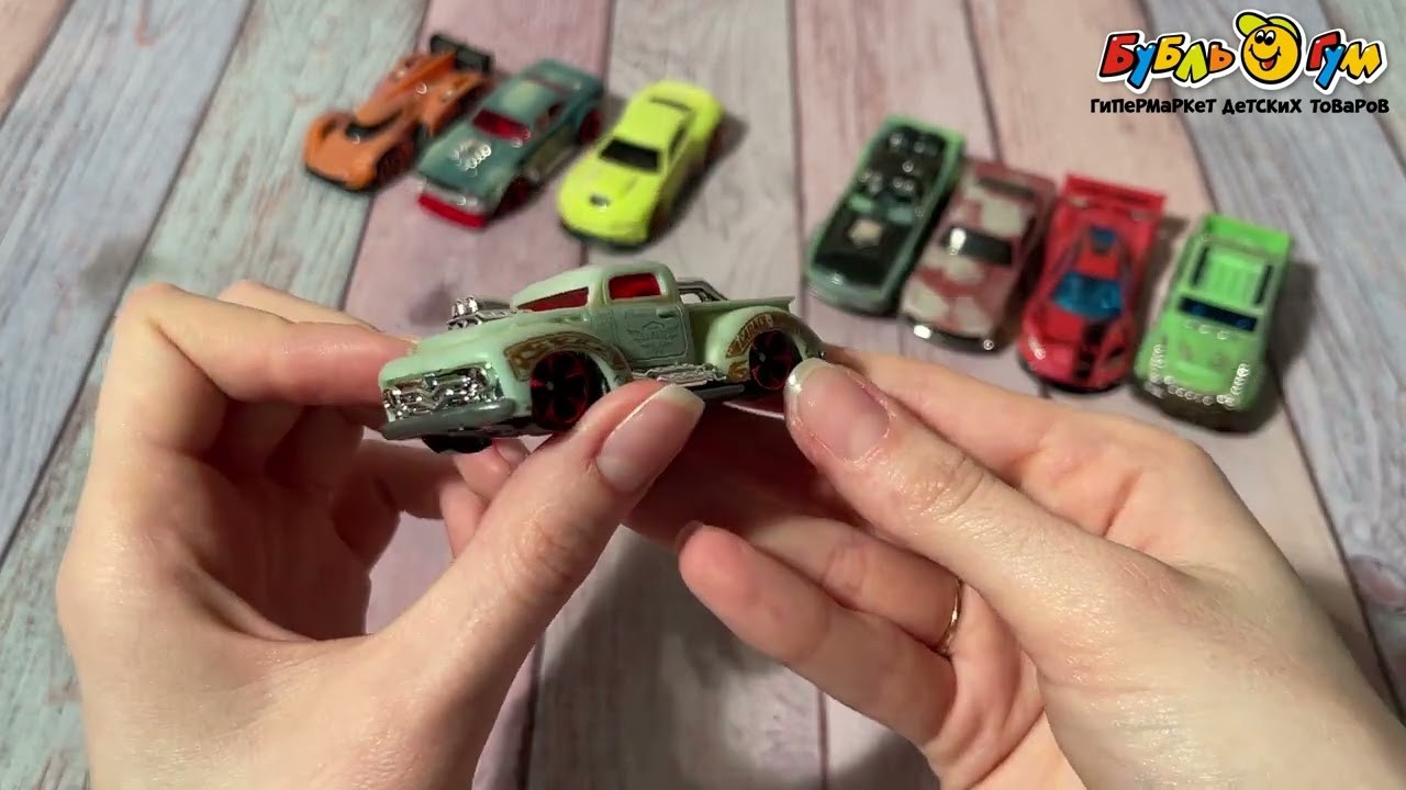 Машинка Color Сhange металлическая 1:64 в ассортименте - видео