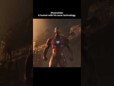 A HUMAN WITH HIS NANO TECHNOLOGY🥶 #viral #marvel #ytshorts