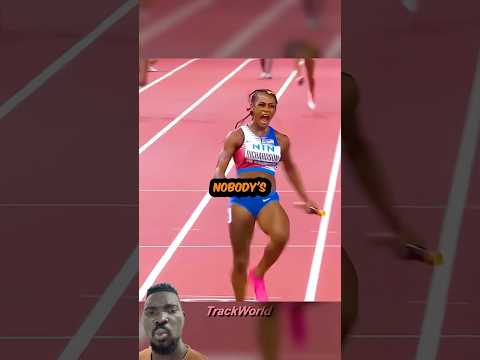 Shacarri Richardson just won this 400m relay for USA 🇺🇸 , close call Jamaica 🇯🇲 #usatf #shorts