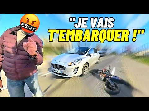 MOTARD DÉTRUIT SA SUPERMOT ET UN VIEUX RAGE !!😡🤯