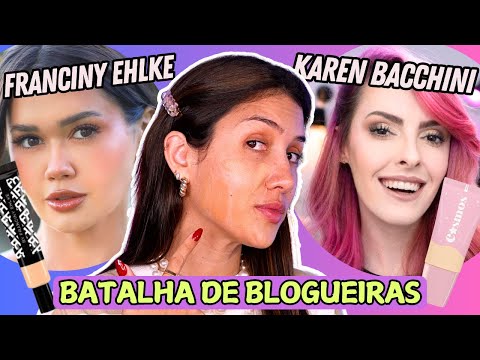 QUAL a MELHOR BASE? Karen Bachini x Franciny Ehlke | Batalha #1