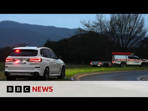 YouTube video thumbnail:  Manhunt Under Way After Two Police Officers Shot Dead in Porepunkah, Australia