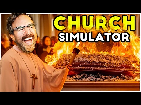 WE HOST A VIKING FUNERAL! | Church Simulator