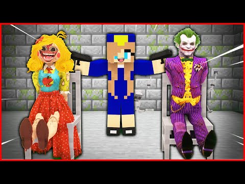 ASLI POLİS KÖTÜ BAKICI VE JOKERDEN İNTİKAM ALDI! 😱 - Minecraft ZENGİN FAKİR HAYATI