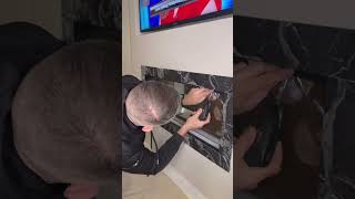 PCB Change Slimline Panoramic  #fireplace #diy #howto