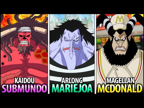 A LOCALIZAÇÃO ATUAL DE TODOS OS RIVAIS DE LUFFY EM ONE PIECE - Alguns vilões surpreenderam muito!