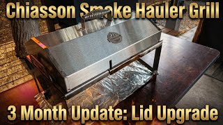 What I Learned from 3 Months with the Chiasson Smoke Hauler Grill Lid Upgrade