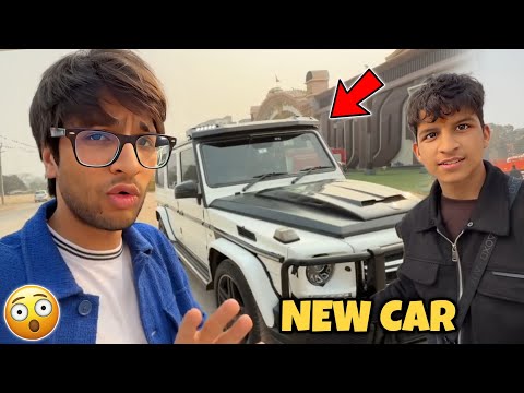 Finally New Mercedes G Wagon Car Le Liya 😱 || Sourav Joshi vlogs