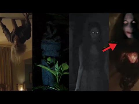 7 PENAMPAKAN TERSERAM KUNTILANAK DAN POCONG MENGEJAR | PENAMPAKAN HANTU TERSERAM DAN TERJELAS