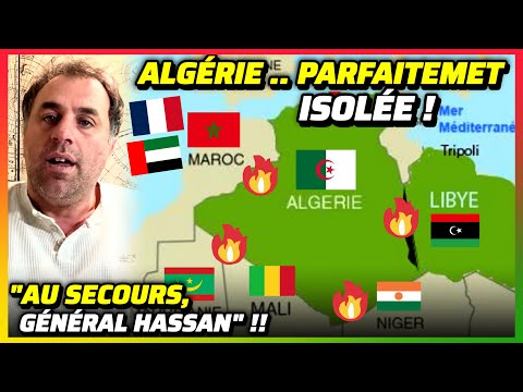 Maroc, Sahel et Libye : Une Ceinture d'Ennemis autour de l'Algérie de Tebboune !! #maroc #aes #alger