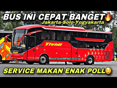 Service Makan Enak Poll 🤤 Bus Angkatan Sore Ini Cepat Banget Sampainya 🔥| trip Tividi T102