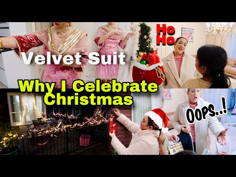 ❗️Why Do I Celebrate Christmas🎁  Everything Went Wrong😵 Winter Velvet Suit.!🔥