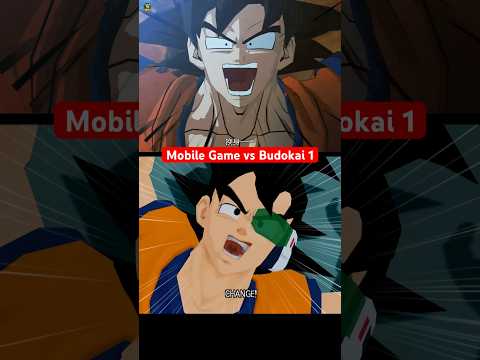 Dragon Ball Mobile vs Budokai 1 #dbz #dragonballgames #budokai #goku #frieza #dbzgames #dragonball