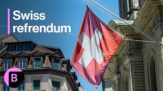YouTube video thumbnail: Swiss Referendum: Voters Reject 10 Million Population Cap Proposal