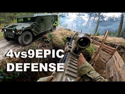 4 vs 9 ТАКТИЧНІ НАВЧАННЯ В ОКОПАХ