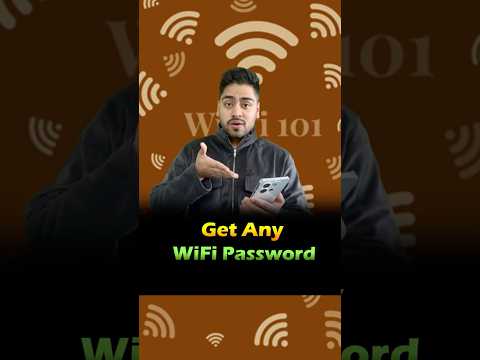 Get Any WiFi Password 😂 #shorts #tech #tips