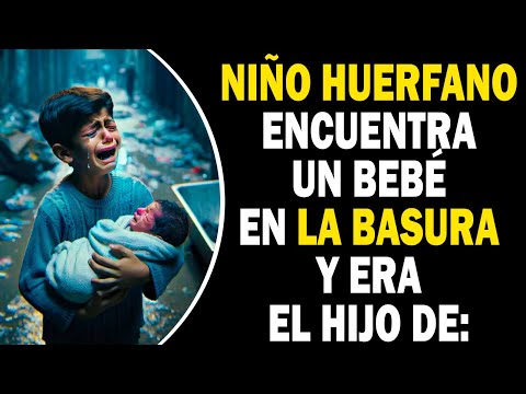 Niño Huérfano Encontró a un Bebé en la Basura y lo Cuidó. Años Después No Imagino Quien Era su padre