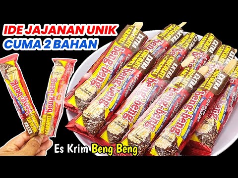 YANG LAGI VIRAL❗❗❗ CUMA 2 BAHAN LARISNYA GAK KARUAN | Es Krim Beng2 ide Jajanan Anak Kekinian