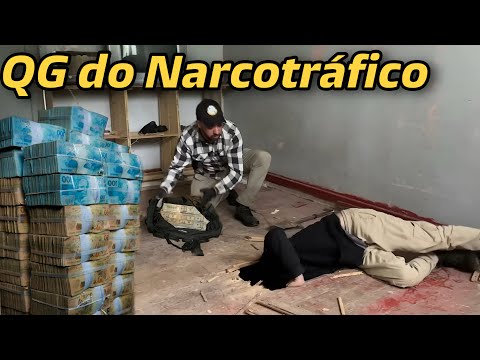 Esconderijo do NARCOTRÁFICO caiu! Deixaram muito DINHEIRO para trás!