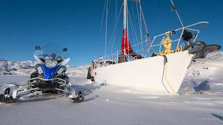 Our Boat Is Stuck In Ice In Greenland. Now We Ride THIS.