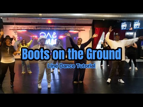 Boots on the Ground Line Dance Tutorial