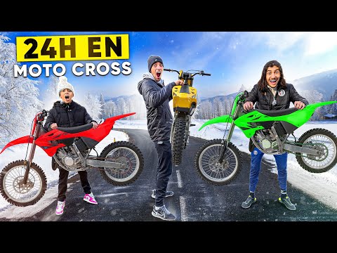 24H AVEC NOS NOUVELLE MOTO CROSS 🔥🏍️ ( Meilleur video de ma vie)