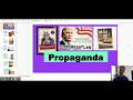 Techniques of Propaganda Analysis