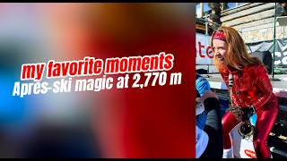 KJ SAX: Après-ski magic at 2,770 m - my favorite moments | live saxophone | Italy 2026
