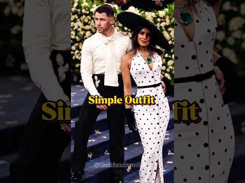 Priyanka का look फिर भी सब पर भारी met gala 2025 मै🥰।#metgala#shortsvideo