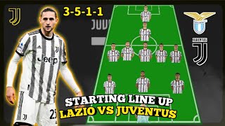 Prediksi Starting Line Up Lazio vs Juventus ! Giornata 29 Liga Italia Serie A 2022/2023