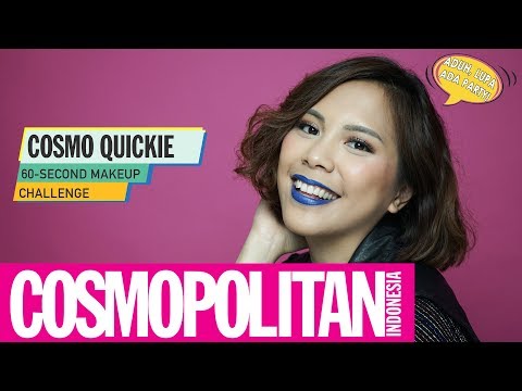 Cosmo Quickie: 60-Seconds Party Ready Makeup Challenge