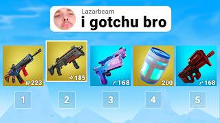 I Tested YOUTUBER LOADOUTS in Fortnite!