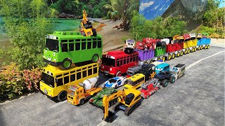 Mobil Mobilan Truk Tronton Panjang Penuh Truk Oleng, Mobil Balap, Kereta Api, Bus Telolet, Excavator