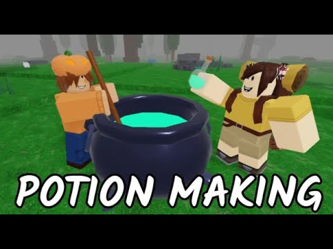Potion Making 99 Nights in the Forest #steam #roblox