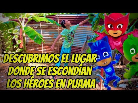 Encontramos el lugar donde se escondian los Héroes en pijama 😰😱