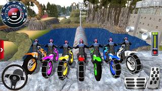 Offroad Outlaws - Motor racing Video game #2 - Motocross Bike Games - Bike Video gameplay Android