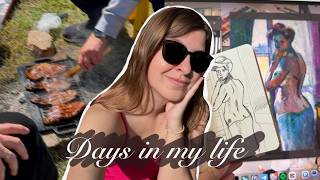slow living in Serbia | may days, business anxiety & dreaming of art