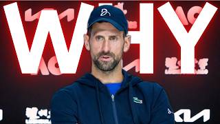 Why did Novak Djokovic retire from the Australian Open?