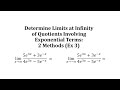 Understanding Limits and Indeterminate Forms